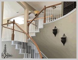 custom stair remodel  md